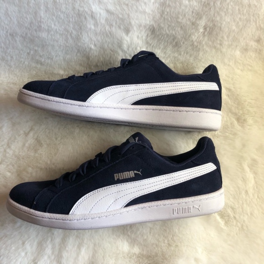 Puma Blue V2 Suede Sneakers Sz US 9.5